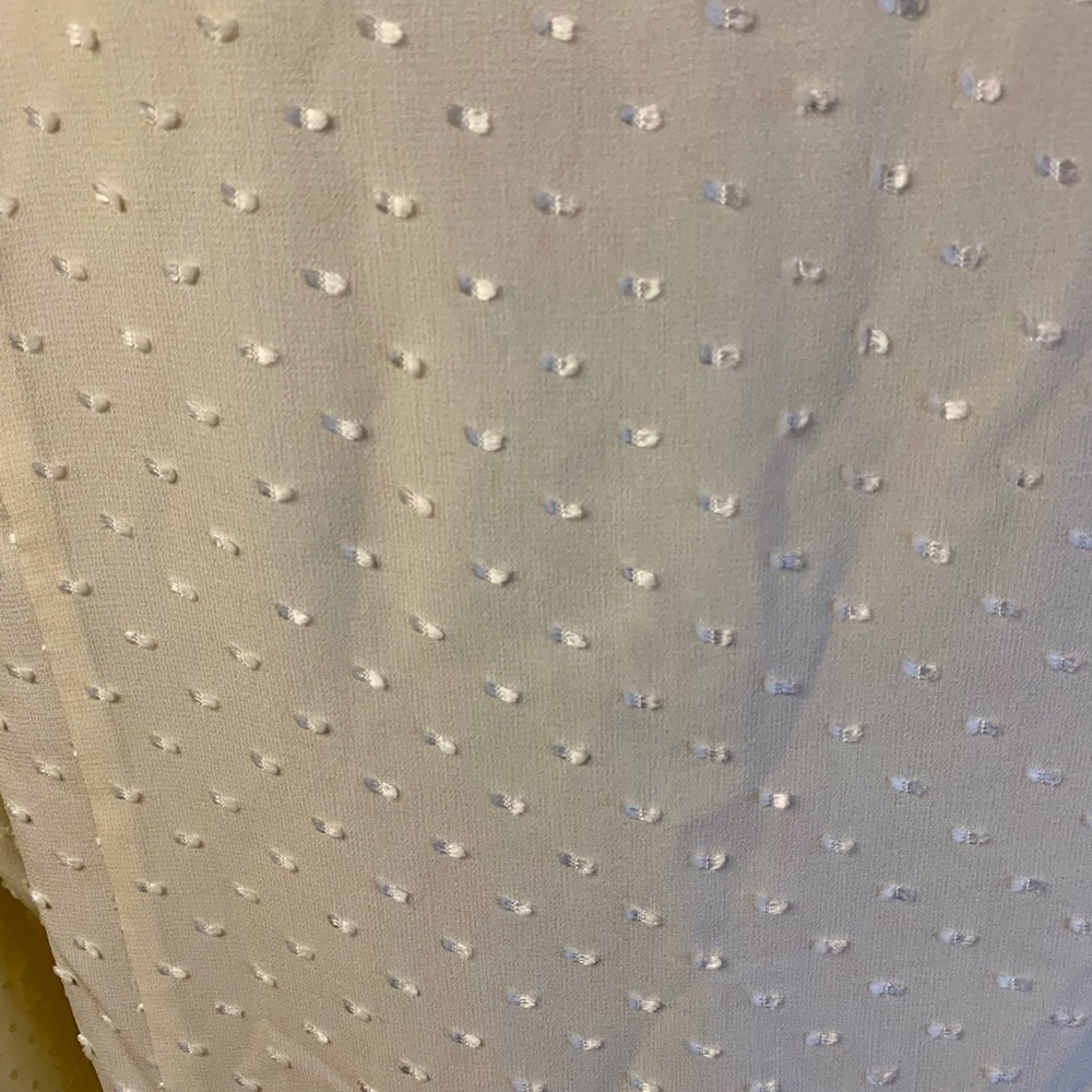 Madewell Swiss dot silk dress woman’s size medium - Picture 5 of 9